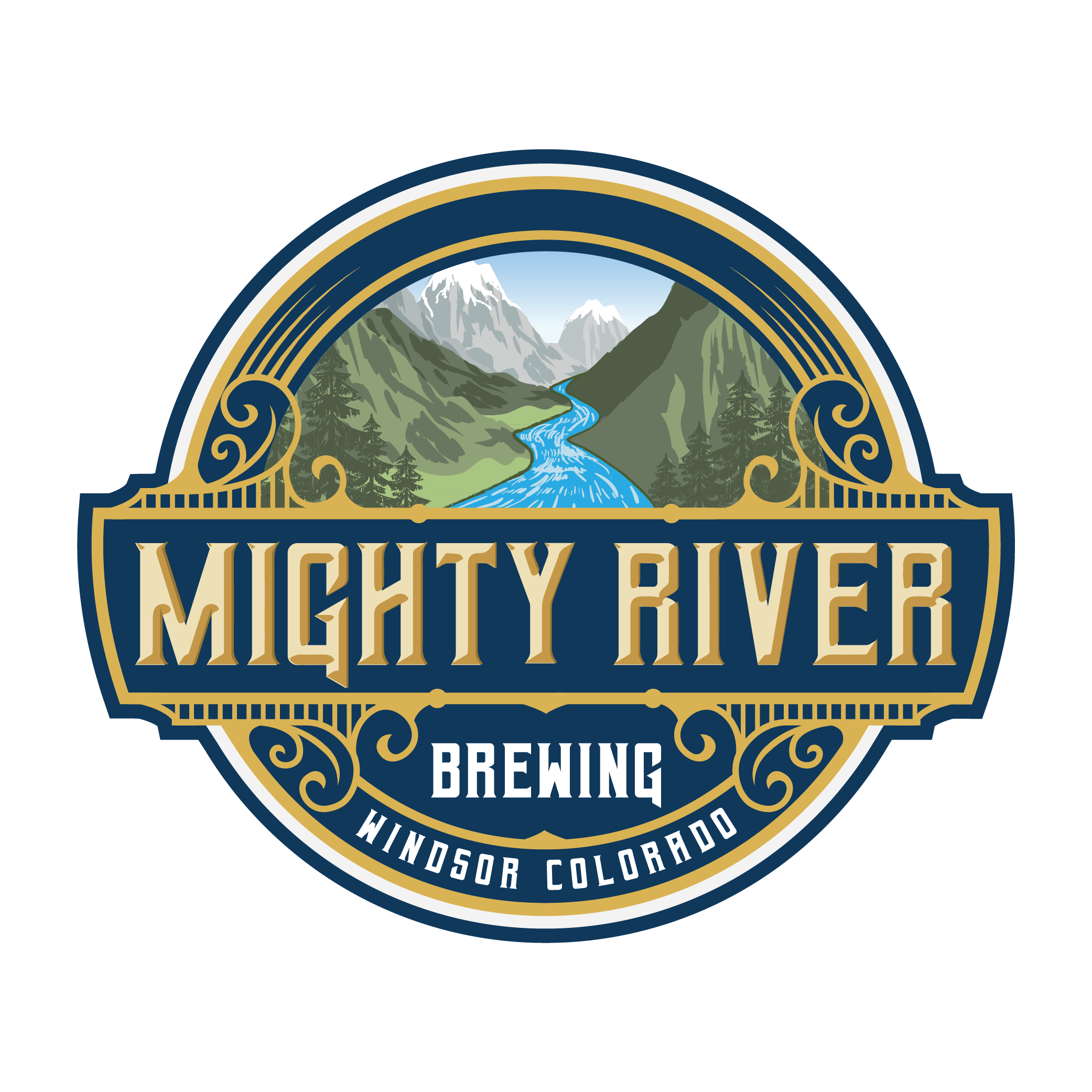 Mighty River Brewing Logo